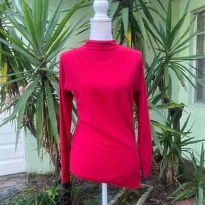 Armani Merino Wool Red Sweater